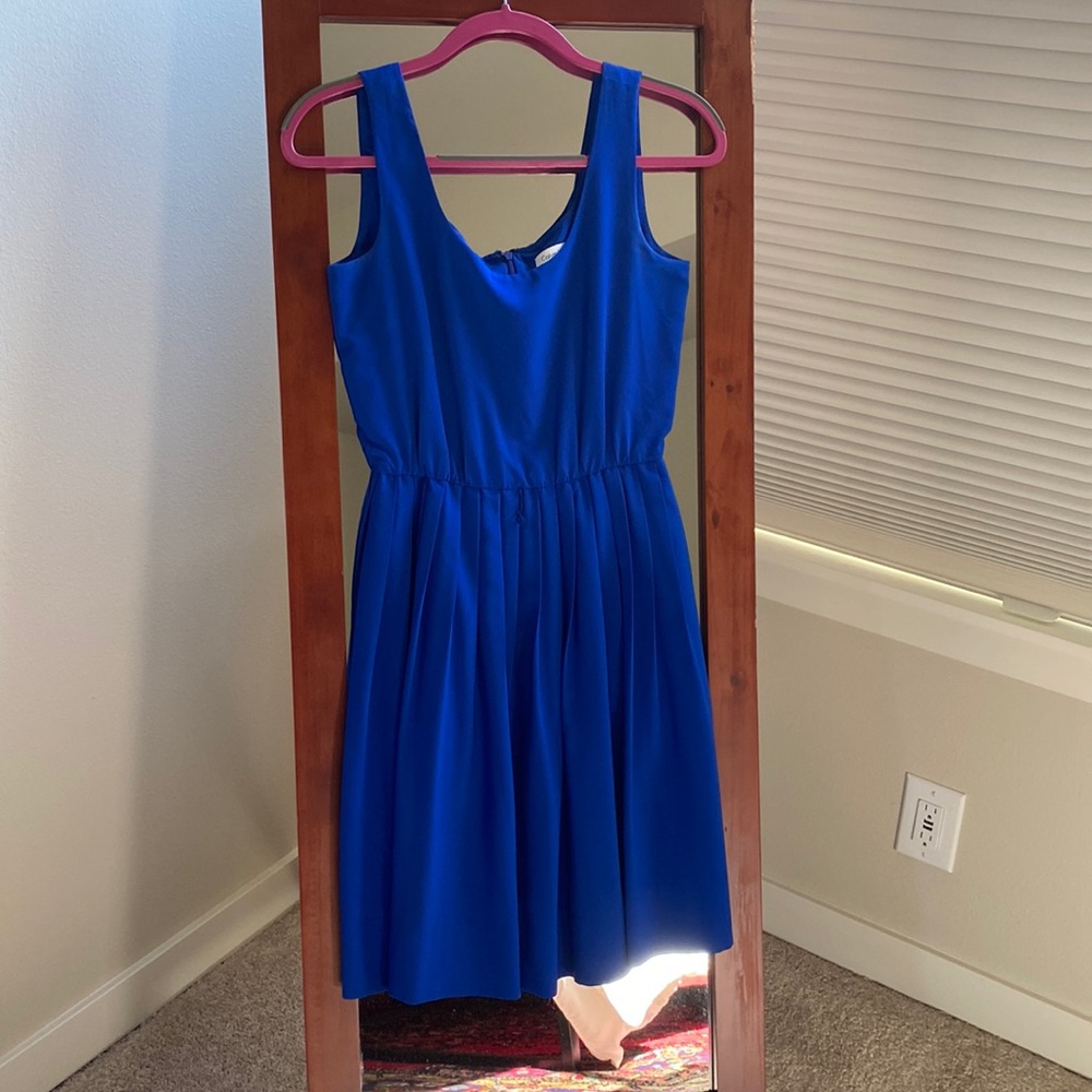 Royal Blue Calvin Klein Cocktail Dress